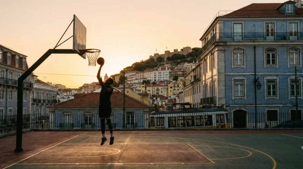 Mercado de apostas de basquetebol em Portugal com dados do SRIJ